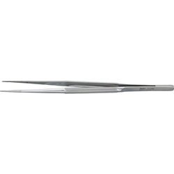 Miltex 7" Rhoton Micro Suture Forceps - Straight Jaw with 0.7 mm Tying Platform