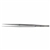 Miltex 7" Rhoton Micro Suture Forceps - Straight - 0.4 mm Tips