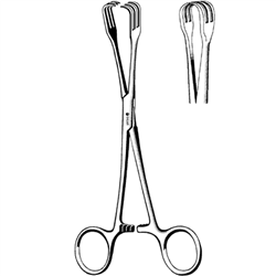 Sklar Lahey Traction Forceps - 6-1/4"