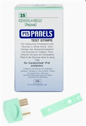 PTS Diagnostics CHOL+GLU Panel Test Strips