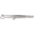 Miltex Ayer Chalazion Forceps 3-5/8", Fenestrated Jaw, Solid Blade