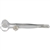 Miltex 3-1/2" Desmarres Chalazion Forceps - Small Size - 11mm x 17mm Inside Diameter of Fenestrated Jaws