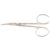 Miltex Aebli 4-1/8" Corneal Scissors - Angled On Flat - Left