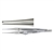 Miltex 4" Kirby Fixation Forceps - Straight - 1 x 2 Teeth with Slide Lock