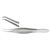 Miltex 4" Castroviejo Colibri Type Tissue Forceps - Tips 0.12mm Teeth with Tying Platform, Wide Handle