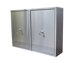 Omnimed Twin Double Door Narcotic Cabinet