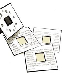 Welch Allyn Fixation Cards