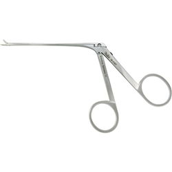 Miltex House-Bellucci Ear Scissors - 3-3/8" Shaft - 5mm Blades - Straight - Alligator Type