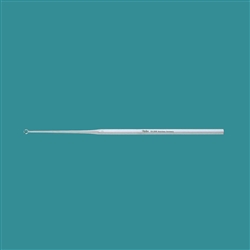 Miltex 2 Ear Curette, Sharp, Straight Size