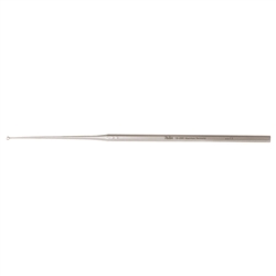 Miltex 6.5" Buck Ear Curette, Angled, Blunt, Size 2