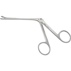 Miltex Struempel Ear Forceps - 3-3/8" Shaft - Fenestrated Oval Cups