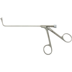 Miltex Biopsy Forceps - 5-1/8" Shaft, 3mm Diameter Round Jaws - 70 Degrees Vertical Jaws, Double Action, Luer Lock Port/Cleaning