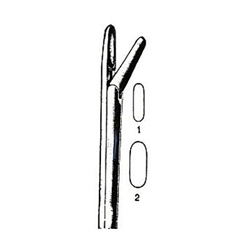 Miltex Takahashi Nasal Forceps - 4-1/2" Shaft - 10mm x 2.5mm Jaws