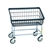 R&B Dura-Seven Large Front Load Wire Laundry Cart