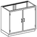 Blickman Base Cabinet, 35"