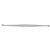 Miltex 5-3/8" Martini Bone Curette - Double Ended - 4mm and 5mm Round Cups