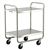 Lakeside 500 Lb Capacity, Tubular Frame cart, (3) 15.5 x 24 Inch Shelves