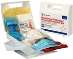 First Aid Only Bloodborne Pathogen Personal Protection Kit With 6 Pc. Cpr Pack