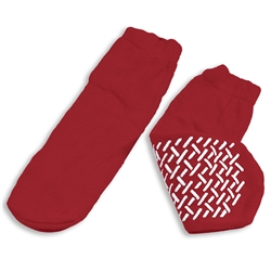 Slipper Socks; Small RED 48/cs