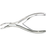 Miltex 6-1/2" Oral Surgery Rongeur - No. 1 Pattern - Jaws at 45 Degree Angle