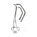 Miltex 6" Satinsky Vascular Clamp - Pediatric Size - Inside Jaws - Length 32.5mm x 7.5mm Width