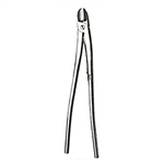 Miltex 13-3/4" Bethune Rib Shears - Double Curve Handles