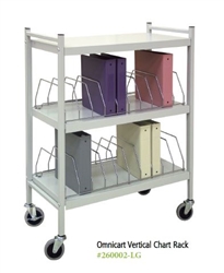 Omnicart Vertical Chart Racks