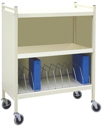 Omnimed Economy Closed Style Chart Rack with Locking Option