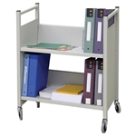 Omnimed Library/Cubbie Rolling Book Cart