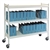 Omnimed Wide Open Style Chart Rack (Wired Dividers) - Capacity 24