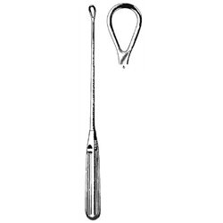 Miltex Thomas Uterine Curette, Size 6