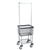 R&B Elevated Laundry Cart with Double Pole Rack in Dura-Seven Anti-Rust Coating