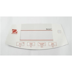 Ohaus 30296532 Function Label, Spare parts, EN, SPX