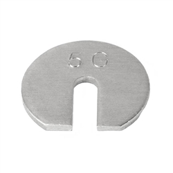 Ohaus 30390772 5g Slotted Weight Metric with Class 7