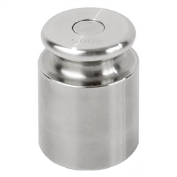 Ohaus 500g Class 7 Economical Stainless Steel Cylindrical Weight