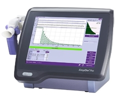 ndd EasyOne Pro LAB Spirometer (Portable DLCO, MBW, Lung Volumes, LCI and Spirometry) - Device Only