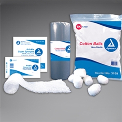 Krinkle Gauze Roll, Sterile - 100/cs