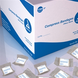 Compress Bandage, st. bulk, 4", 700/cs