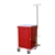 Harloff Emergency Cart, Five Drawers with Breakaway Lock, Stabilizing Bumper, 5" Casters