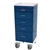 Harloff 3255K, Mini Line Anesthesia Cart, Five Drawers with Key Lock, Standard Package