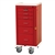 Harloff Mini Line Emergency Cart, Tall Cabinet, Six Drawers with Breakaway Lock