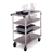 Lakeside Medium Duty, 4 Shelf, All Edges Turned Down, Medium Utility Cart