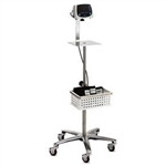 Nonin Avant Deluxe 5 Point Rolling Stand w/ Adjustable Pole Height