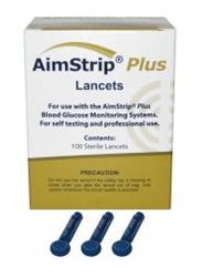 AimStrip Plus Lancets