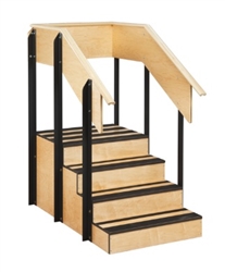 Clinton One-Sided Staircase