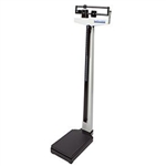 Health O Meter Mechanical Beam Scale with Height Rod