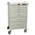 Harloff 4156E, Mini24 Anesthesia Cart, Tall Cabinet, Six Drawers with Basic Electronic Lock