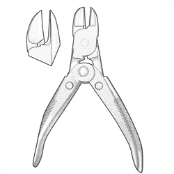 Sklar Merit Hard Wire Cutter, for Wires 0.82mm to 1.5mm