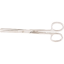 Miltex Operating Scissors, Straight, Blunt-Blunt Points - 5-1/2"