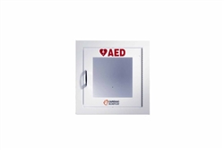 AED Wall Cabinet: Fully-Recessed